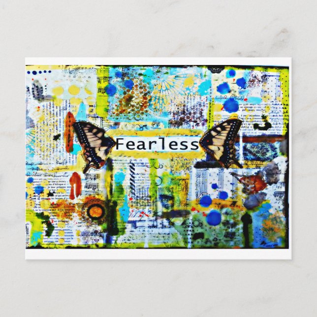 Art by Croppin'Spree Vykort (Framsida)