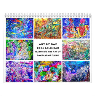 ART BY DAF 2026 CALENDAR 2 KALENDER
