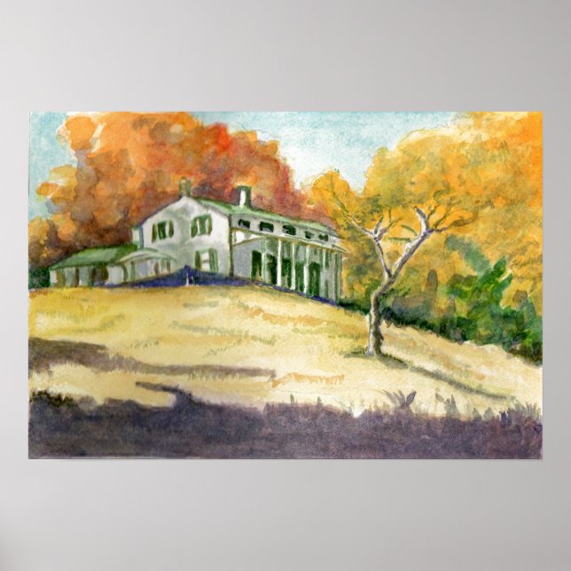 ART BY HARRIET DAVIDSOHN - "AUTUMN" - BERÖMD ART POSTER (Framsidan)