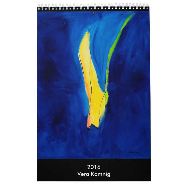 Art Calendar- Kunst Kalender Vera Komnig (Omslag)