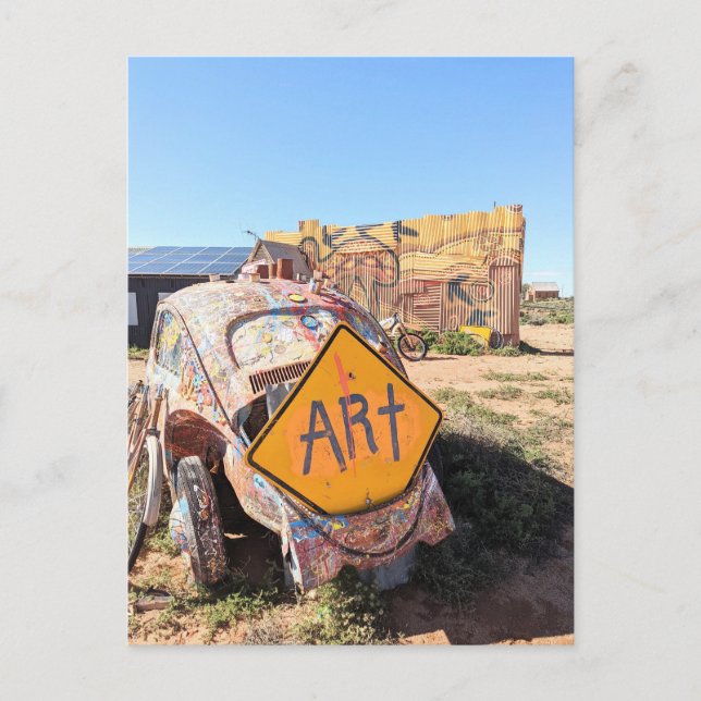 Art Car, Silverton NSW Vykort (Framsida)