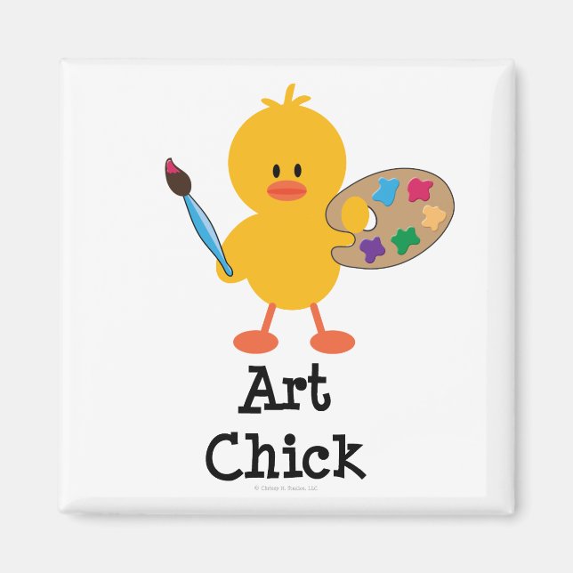 Art Chick Magnet (Framsidan)