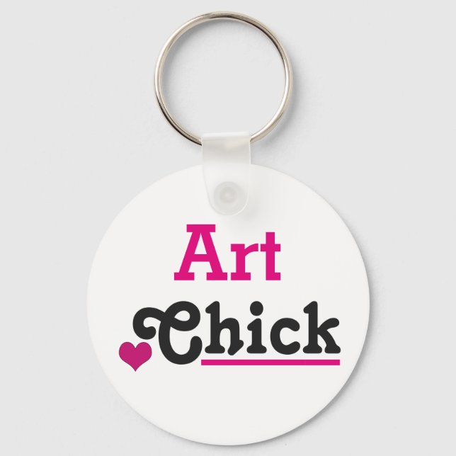 Art-Chick Nyckelring (Framsida)