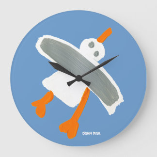 Art Clock: John Dyer Fiskmås Stor Klocka