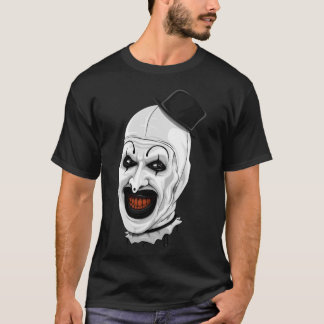 Art Clown skräckfilmhalloween T Shirt