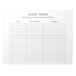 Art Craft Show Exhibit Fair Guestbook Anteckningsblock