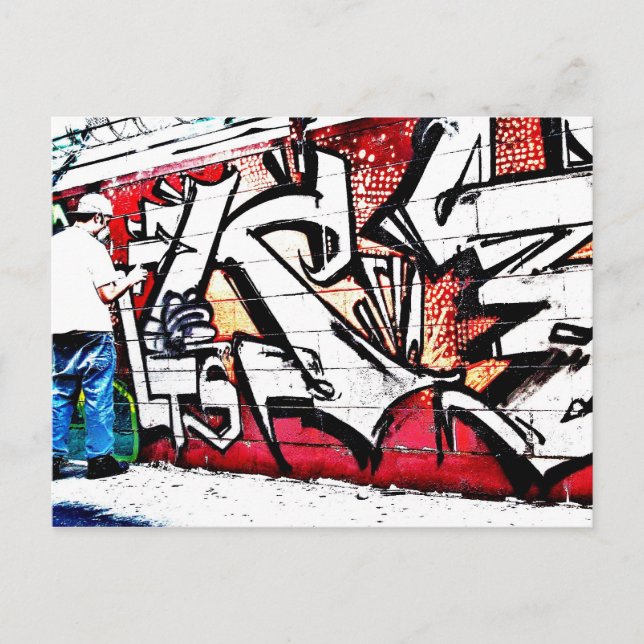 Art Crime II - vykort (Framsida)