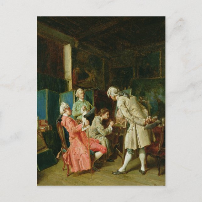 Art Critics, 1878 Vykort (Framsida)
