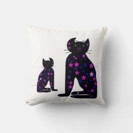 Art,Cute Cat Clipart Kudde