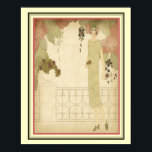 Art Deco 1922 Mode Illustration 16x20 Poster<br><div class="desc">Nice,  Art Deco,  Mode Illustration ca. 1922</div>