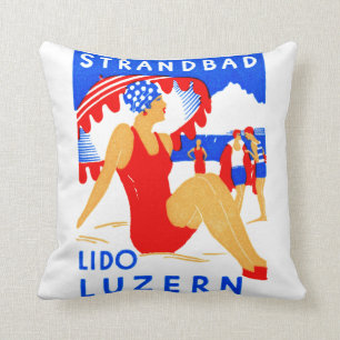 Art déco 1929 Strandbad Lido Luzern Kudde