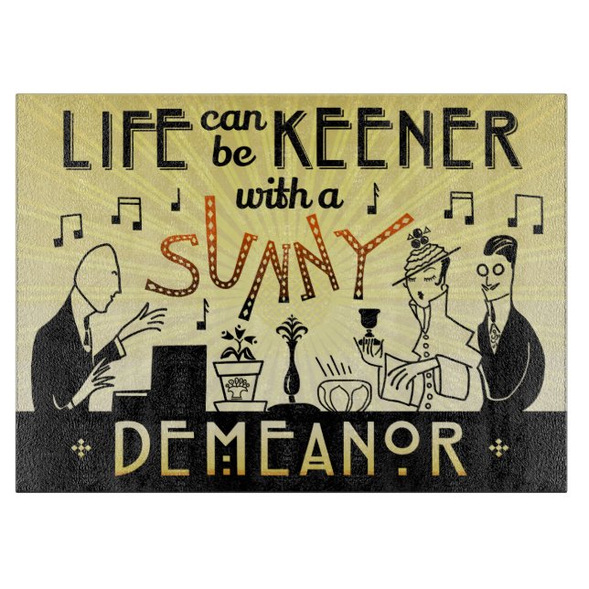 Art Deco 20s Retro Sunny Demeanor - inspiration (Framsidan)