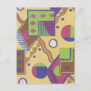 Art Deco-Abstrakt (78) Vykort