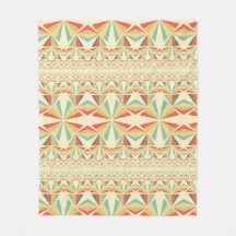 Art Deco Abstrakt Vintage Pyramids Mönster