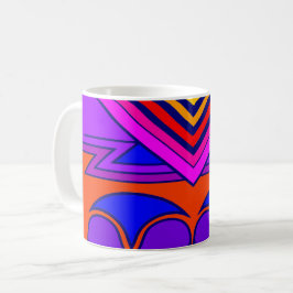 Art Deco Alla hjärtans hjärta Kaffemugg