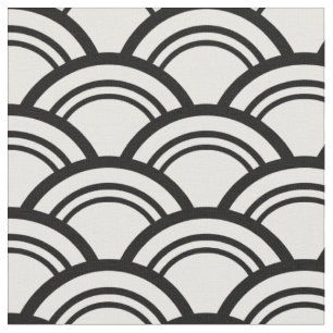 Art Deco Arches Fabric Tyg
