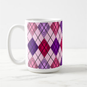 Art Deco Argyle Kaffemugg
