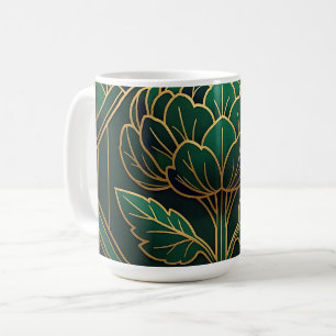 Art Deco Artichocke Kaffemugg