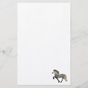 Art Deco Astrid Gaited Horse Brevpapper