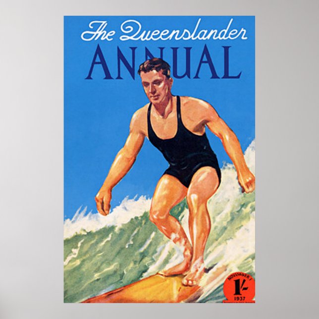 Art Deco AU Resaaffisch 3 Poster (Framsidan)