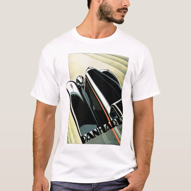 Art Deco Automobile Tee (Framsida)