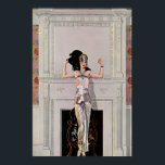 Art Deco av Coles Phillips Poster<br><div class="desc">Art Deco by Coles Phillips (1927) | Denna sjudande poster är en firande i Art Deco-design, med en reklamillustration för Vitralite Enamel från 1927 av den amerikanska målaren Coles Phillips. Bilden är fylld med färgstarka detaljer, kapslande former och ett tydligt synestetiskt element som fångar upp andan i eran. Detta är...</div>