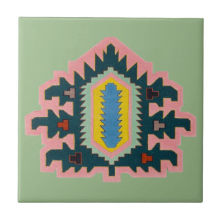 Art Deco-bakgrundssplash Kakelplatta