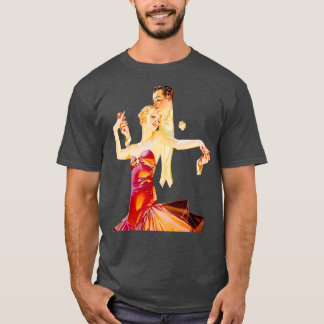 Art Deco Ballroom Dancing T Shirt