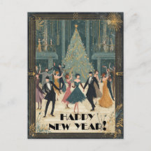 Art Deco Ballsaldans Glad Nyår