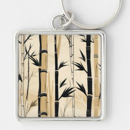 Art Deco Bambu Nyckelring
