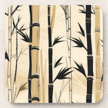 Art Deco Bambu Underläggsset