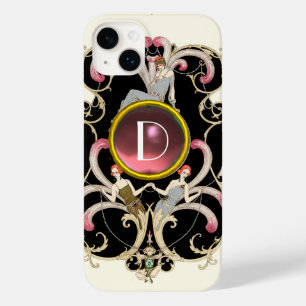 ART DECO BEAUTY MODE ROSA GEMSTONE MONOGRAM