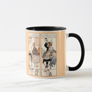 Art Deco Beauty Mugg