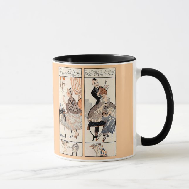 Art Deco Beauty Mugg (Höger)