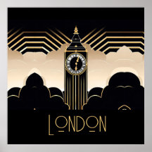 Art Deco Big Ben
