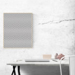 Art Deco Black Fläkt Mönster White Poster<br><div class="desc">Är du en fläkt av konsthugg? Den här poster har en konsthändelse som inspirerat mönster på svart fläkt på vit bakgrund.</div>