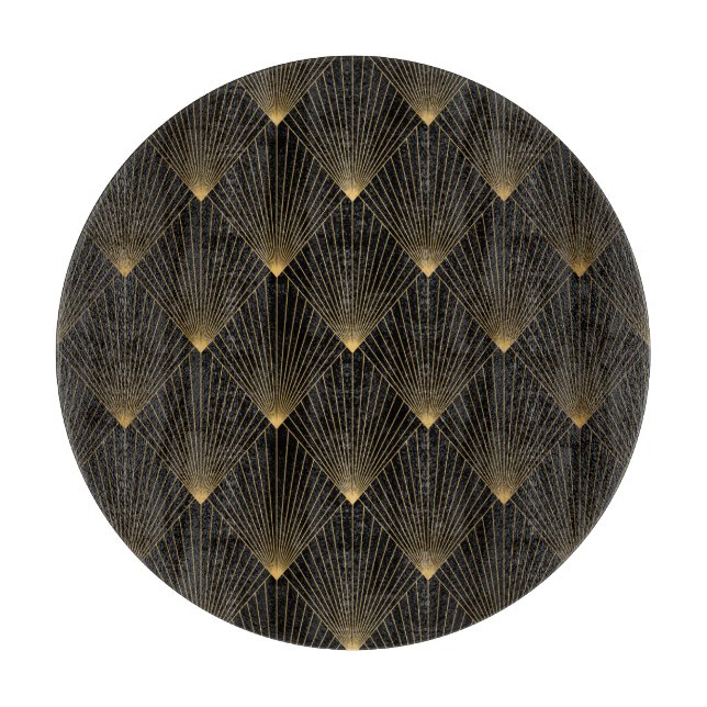 Art Deco: Black Guld Elegance. (Framsidan)