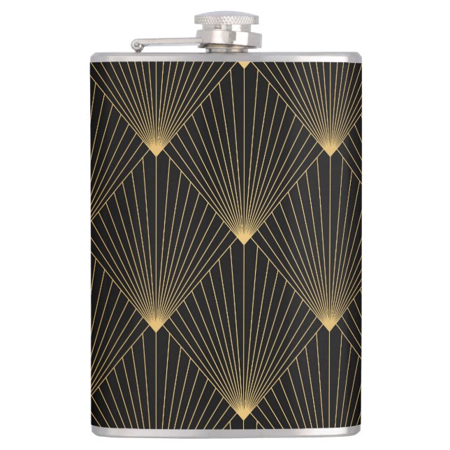 Art Deco: Black Guld Elegance. Fickplunta (Framsidan)