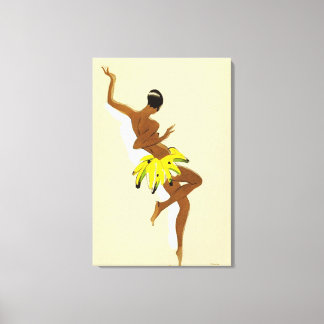 Art Deco | Black Thunder av Paul Colin Canvastryck