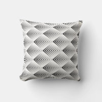 Art Deco Black White Minimal Geometric Arrows