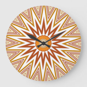 Art Deco Blast-klocka Stor Klocka
