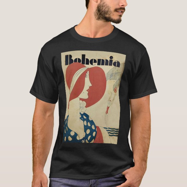 Art deco bohemia, magasin t shirt (Framsida)