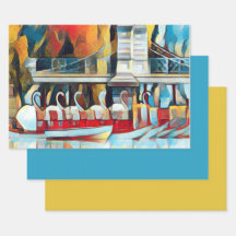 Art Deco Boston Svan Boats