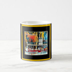 Art Deco Boston Svan Boats Kaffemugg