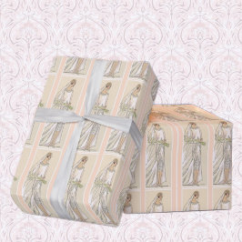 Art Deco Bride Presentpapper
