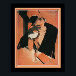 Art Deco Bristol Dance Klubb 1922 Poster<br><div class="desc">Art Deco,  Bristol Dance Klubb print ca. 1922 av Jorge Barradas. 11x14 visas här. Finns i andra storlekar.</div>