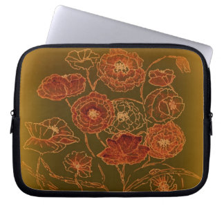 Art déco brons vallmor laptop sleeve