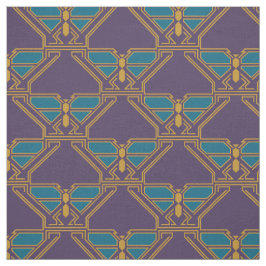 Art Deco Butterflies Tyg