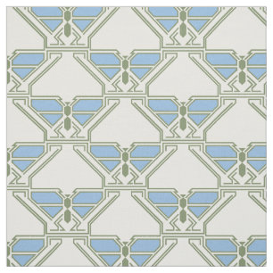 Art Deco Butterflies Tyg