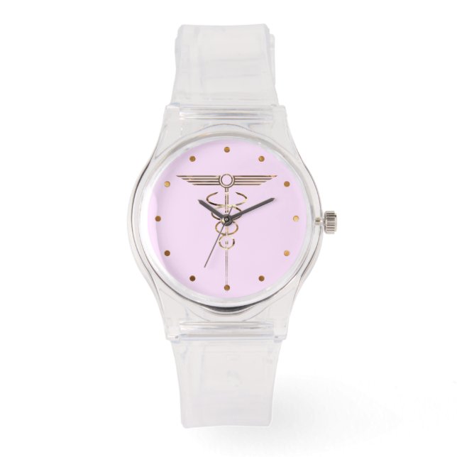 Art Deco Caduceus Armbandsur (Framsida)